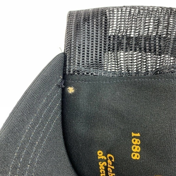 1ST Celebrating 95 Years of Security & Safety Finchers Mesh Trucker Hat Cap - Picture 3 of 8